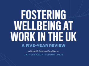 Graphic - Fostering wellbeing at work in the U.K.